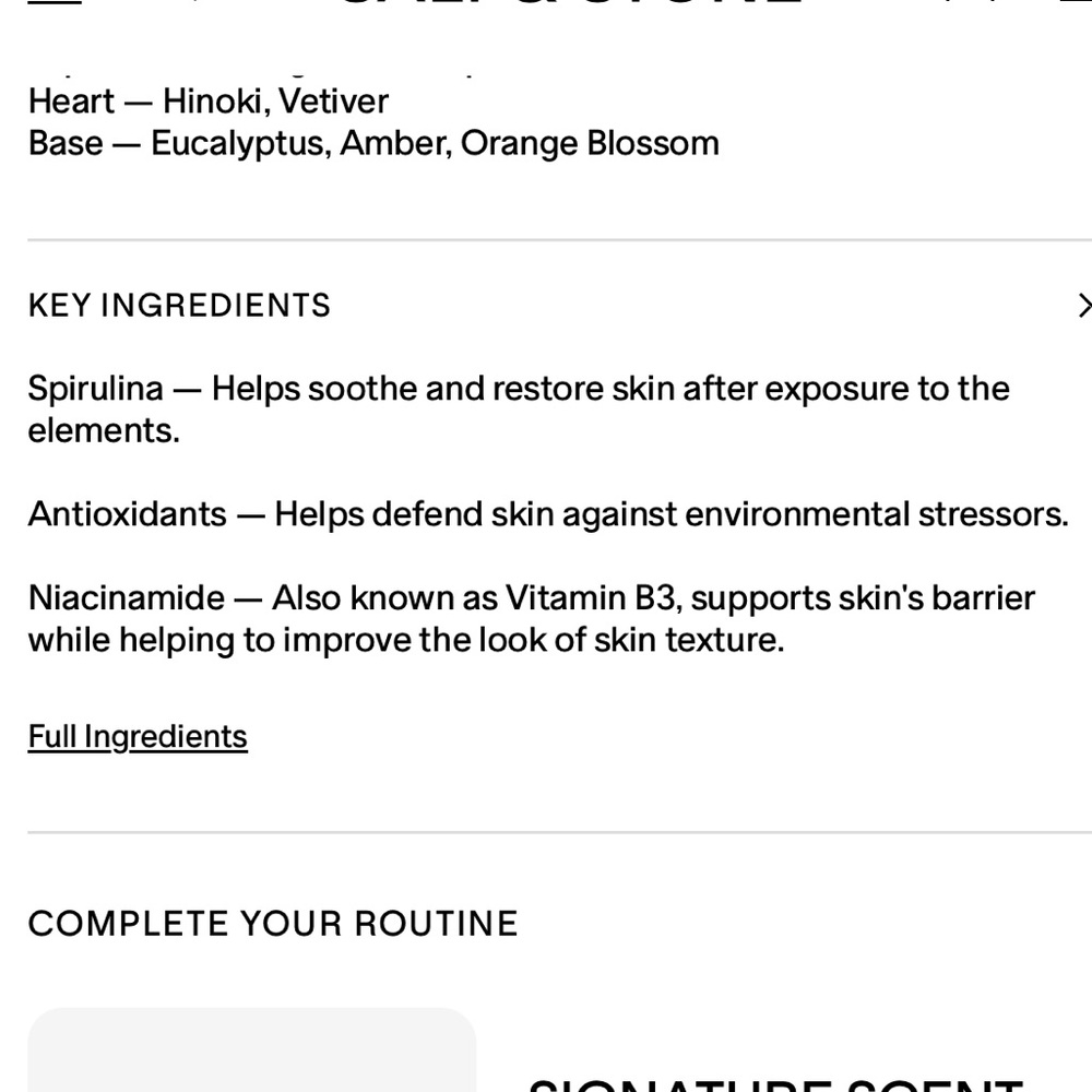 ❗️Salt & Stone Bergamot & Hinoki Natural Deodorant NWT - Picture 7 of 9